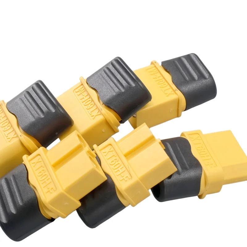 10 Paar XT60H (XT60 Upgrade) Steckverbinder, XT60H Stecker und Buchsen Bullet-Steckverbinder mit Hülle für Lithium-Batterien RC-Flugzeuge und Autos – Detail 5