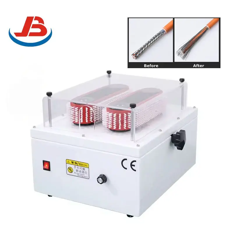 

Automatic Enameled Wire Stranding Machine Cable Manufacturing Equipment Straightening Shielded Wire Brushing Braided Wire