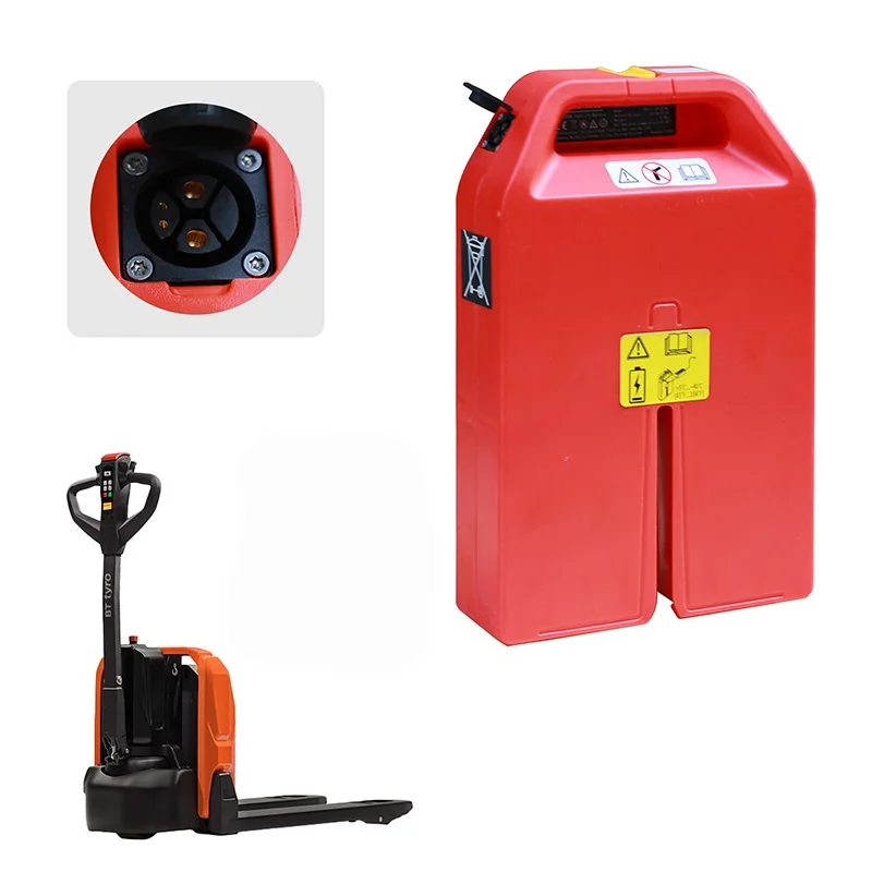 Electric Pallet Jack Battery, 24V 20Ah Lithium Battery for TOYOTA Tora-Max 2TWB33, BT Tyro LHE130 Pallet Truck