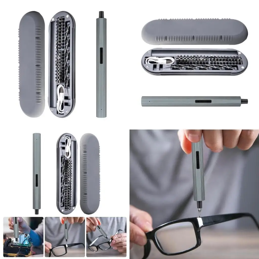 

Compact Electric Screwdriver Set For Electronic Devices and Home Projects 87HA