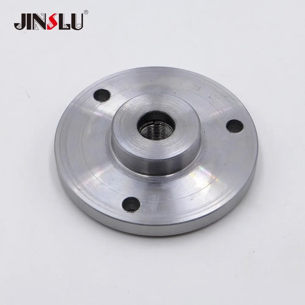 M14x1mm M14 Spindle Thread Chuck Flange Back Plate Base Adapter K11-80 K12-80 K11-100 K12-100 K11-125 K12-125