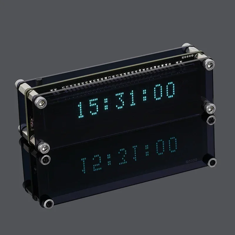 VFD Clock Vacuum Fluorescent Display WIFI Timing Automatic Calibration