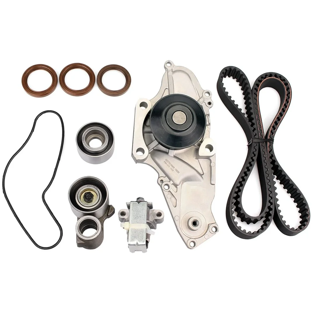 

Timing Belt Tensioner Kit Water Pump Fit for 97-02 ACURA CL TL ACCORD ODYSSEY 3.0L 3.2L 3.5L SOHC 24V V6 J30A1 J32A1 J35A1