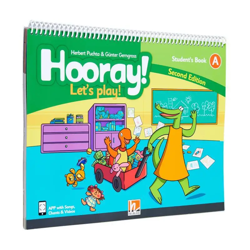 Hooray Lets Play 2nd Ed Students Book  Level A Herbert Puchta HELBLING Publishing House 9783990892718 Book