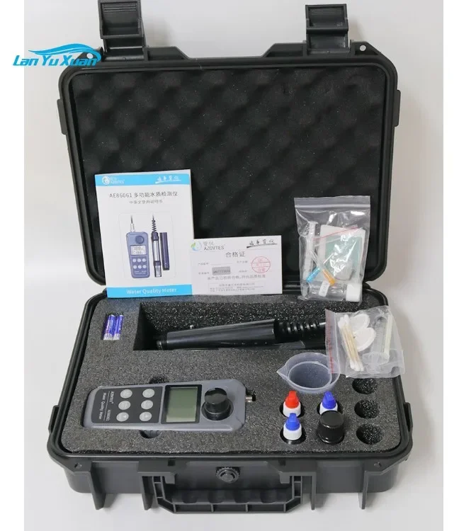 AE86061 NH -N Ammonia Nitrogen Multi Test Fish Shrimp Farm Multiparameter Do PH Water  Kit  Meter er in Pool