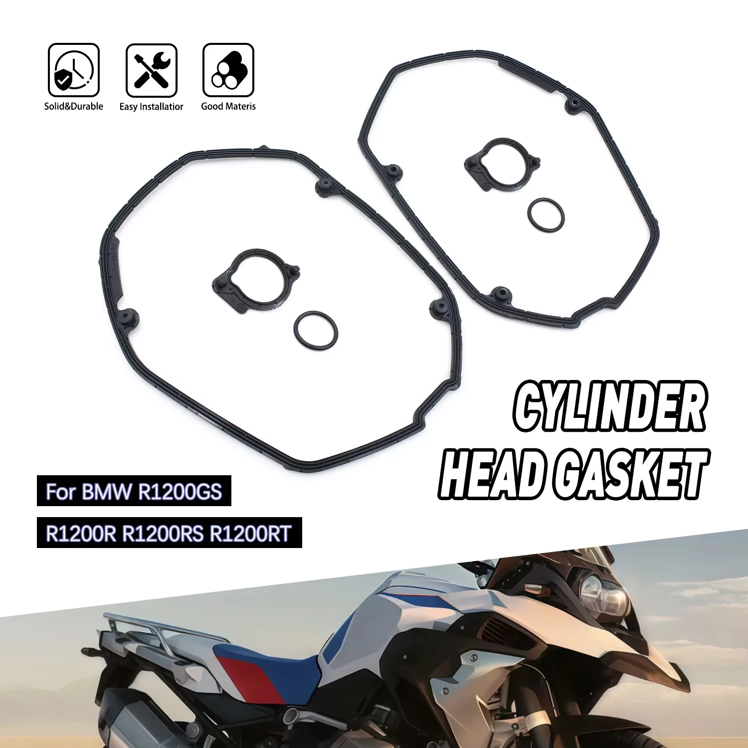 

Cylinder Head Gasket Kit For BMW R120GS R1200 Adventure R1200R ABS HP2 K50 R1200RT K51 K52 K53 K54 11128542057 Rocker Cover