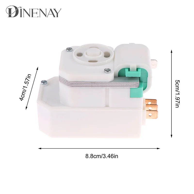 Suku cadang kulkas kualitas tinggi TMDE706SC Timer pencairan es kulkas AC200-240V 50/60Hz