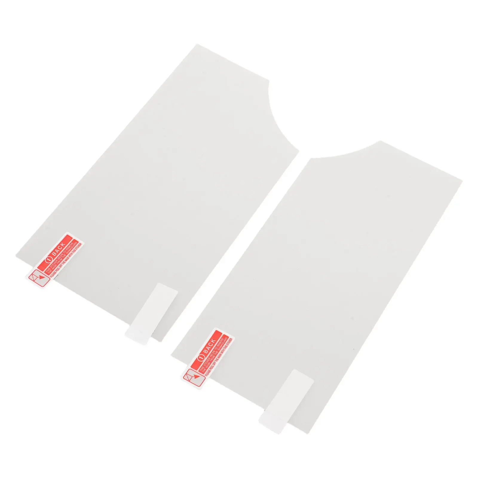 2Pcs Clear Guitar Pickguard Film 0.1mm Thick Transparent Acoustic Guitar Scratch Protector Self-Adhesive Electrostatic