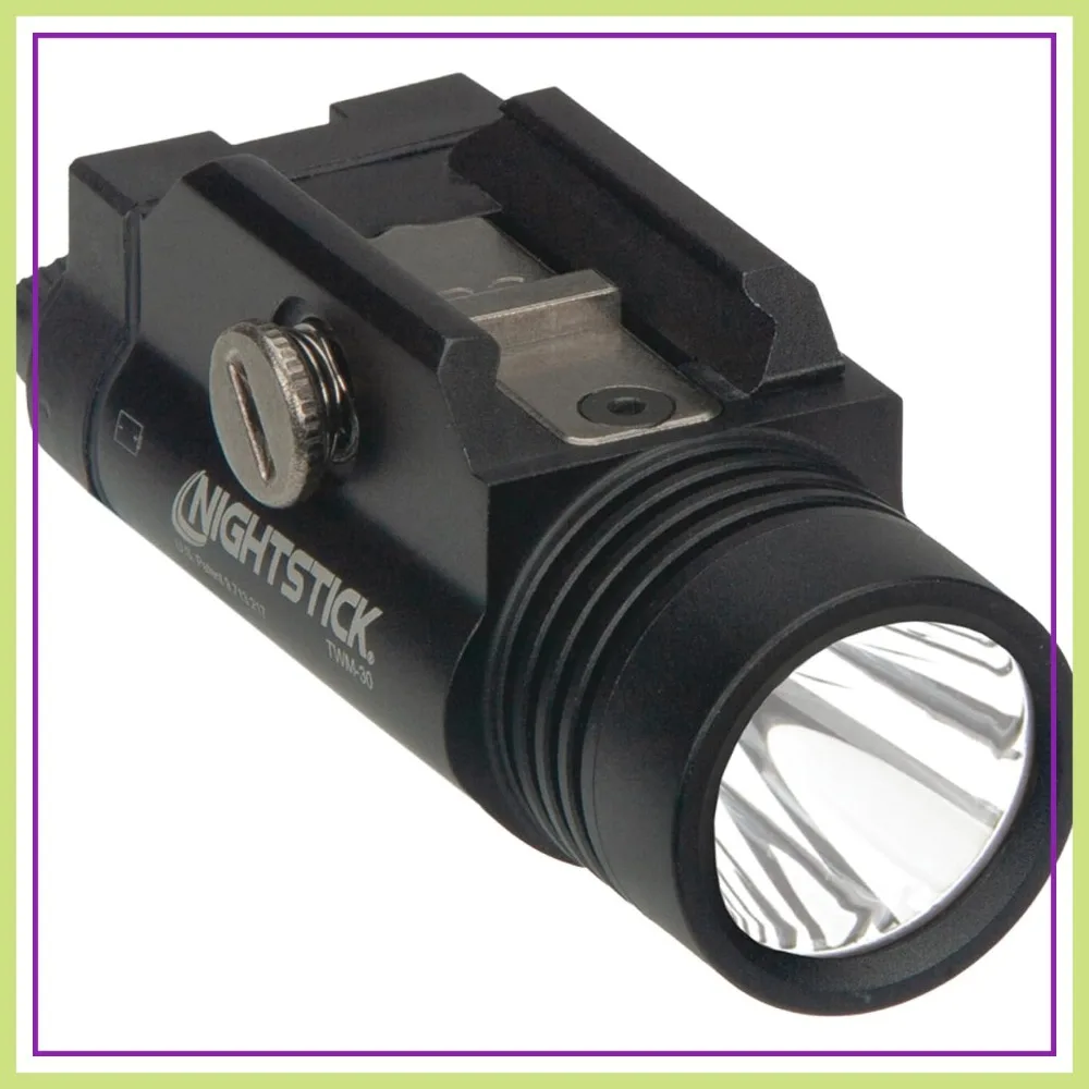 

Tactical Mounted Light, 600 Lumens, USB-C Rechargeable, 1-Hour Runtime, Durable