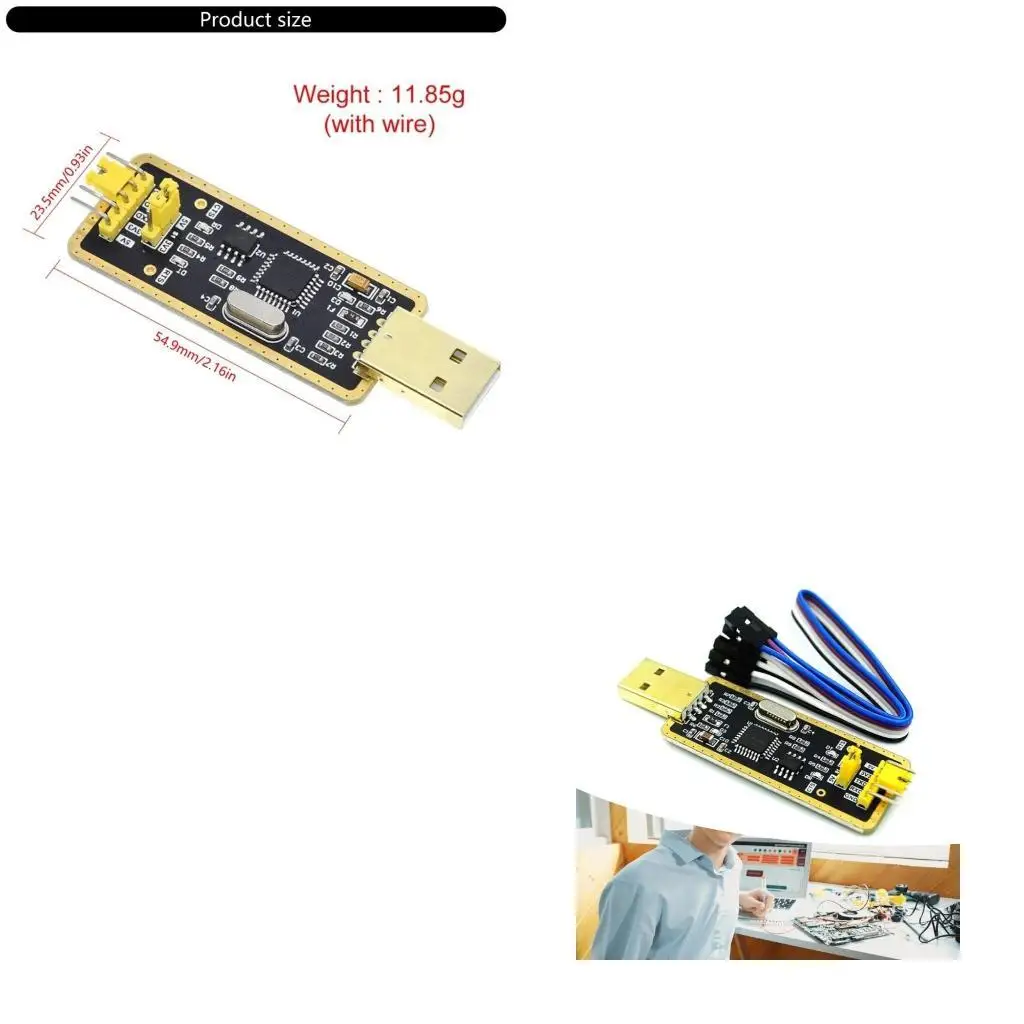 

652F FT232 Basic Board FT232 USB TO TTL 5V 3.3V Debugger Download Board Module