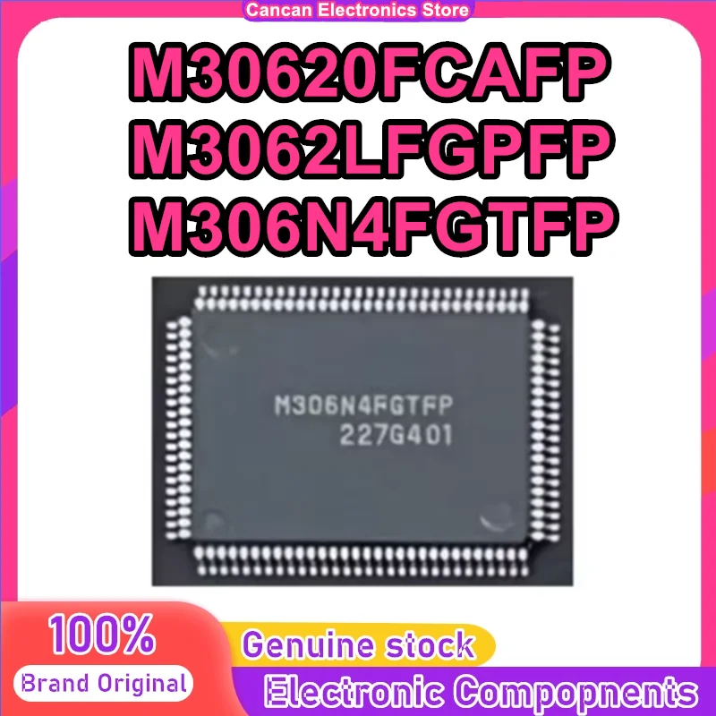M30620FCAFP M3062LFGPFP M306N4FGTFP QFP-100 Microcontroller IC MCU Chip 100% New Original in stock