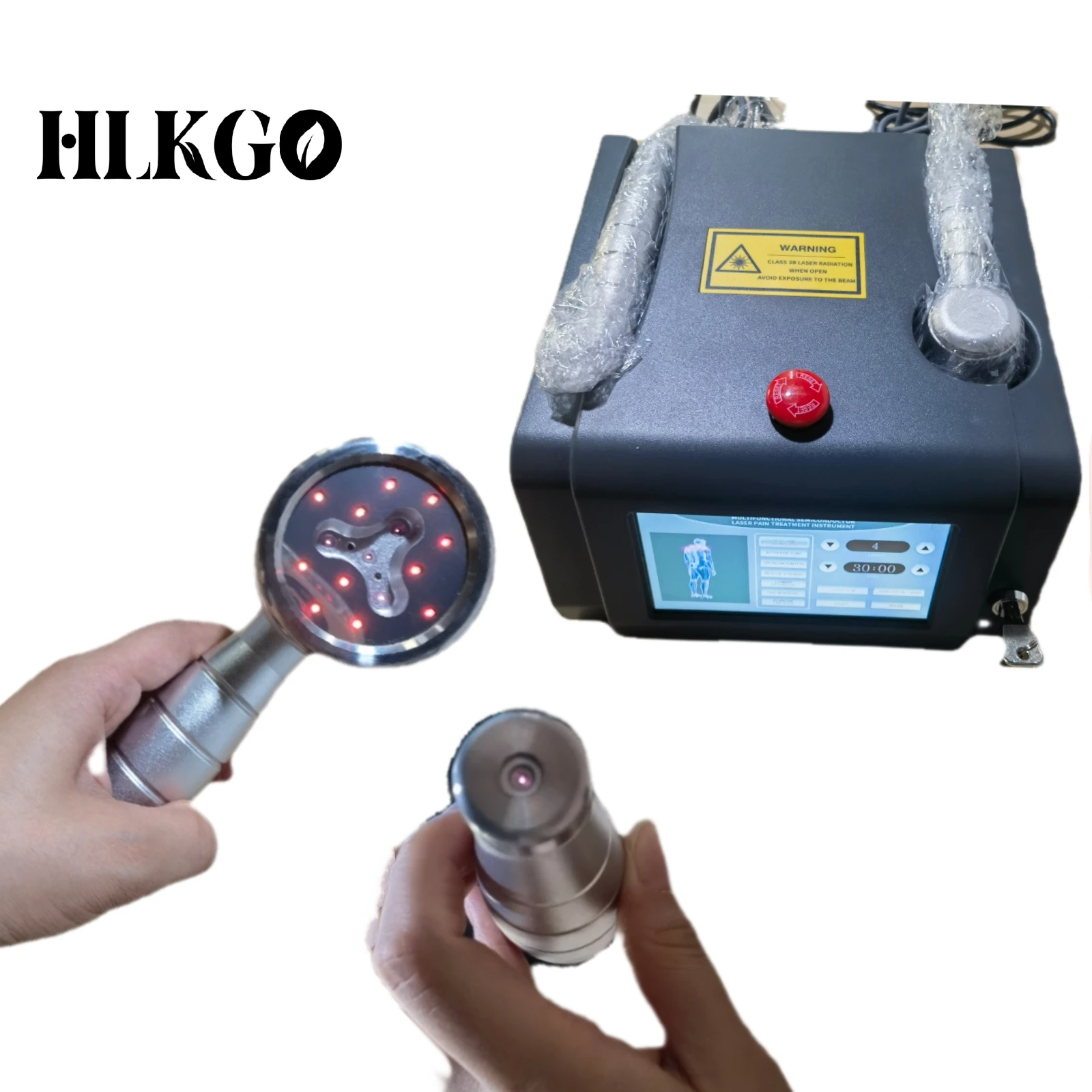 

HLKGO Laser Therapy For Dogs Treatment For Slipped Disc 650nm 808nm Cold Laser Therapy Device Professional Horse Sprain