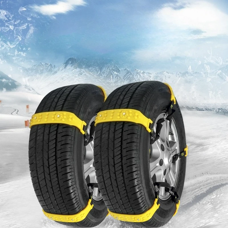 Winter Wheel Chain Motorcycle Off Road 10PCS Car Snow Tire Chains Snow Chains Car Anti-slip Tire Chain Car Anti-slip Chains