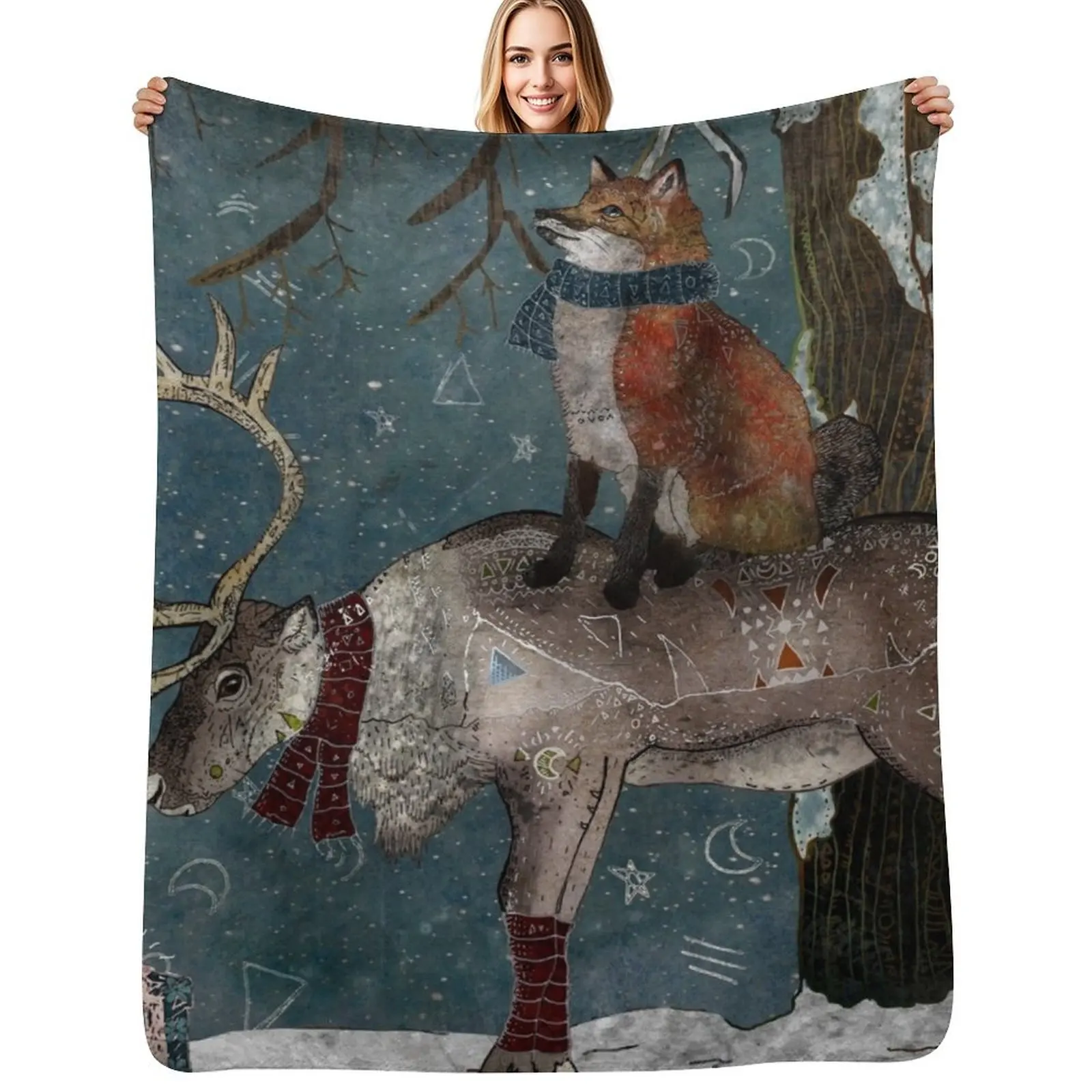 

Winter Tale Throw Blanket Soft Big Soft Blankets