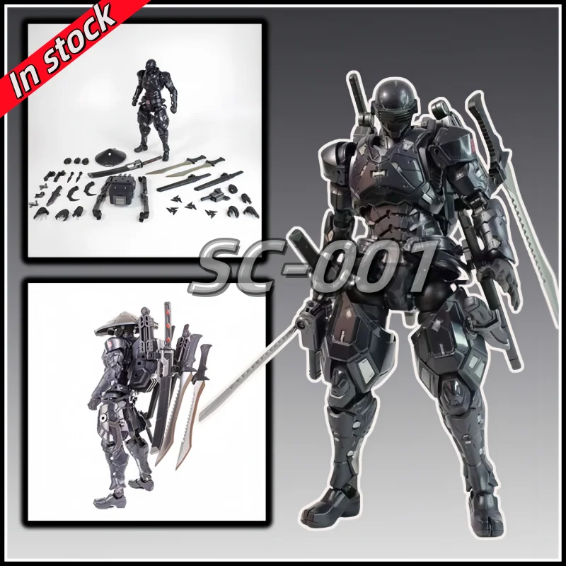 Black Warrior fuerzas especiales ojos de serpiente Super Power Darth Vader Sc-001 figura de acción Cool Snake Eye Sc001 montaje niño regalo juguete