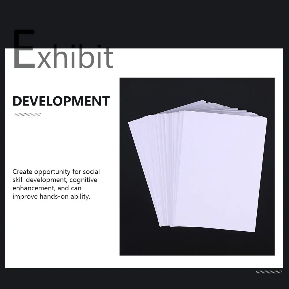 

100 Pcs Watercolor Paper Drawing for Kids Paint Painting Papers Sketching Double Sided