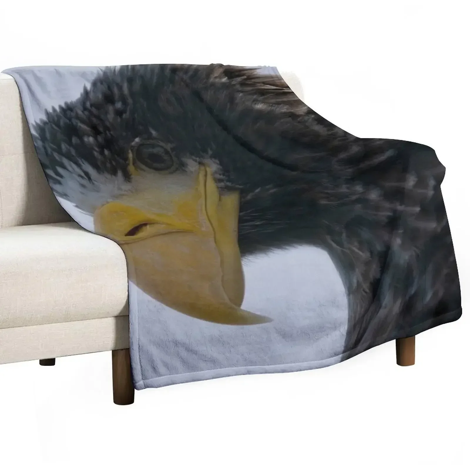 New Steller's Sea Eagle Throw Blanket Personalized Gift Blankets For Bed Flannels Blankets