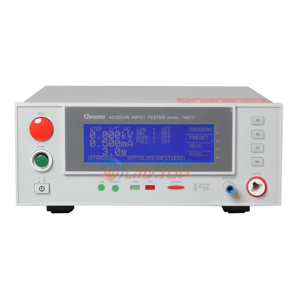 Chroma 19073 Hipot Tester 19071 Testeur de résistance d'isolation