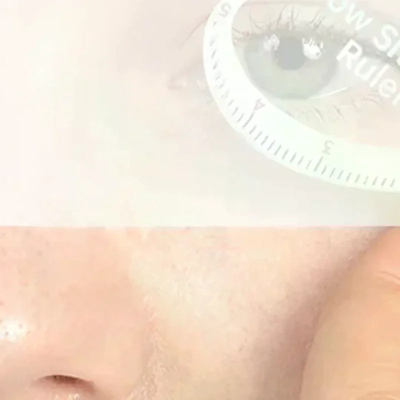 1PCS Brow Mapping Ruler Eyebrow Shaping Ruler 1 Minute Fast Drawing Design Brow Easy Tool Microblading Permanent Makeup Stencil