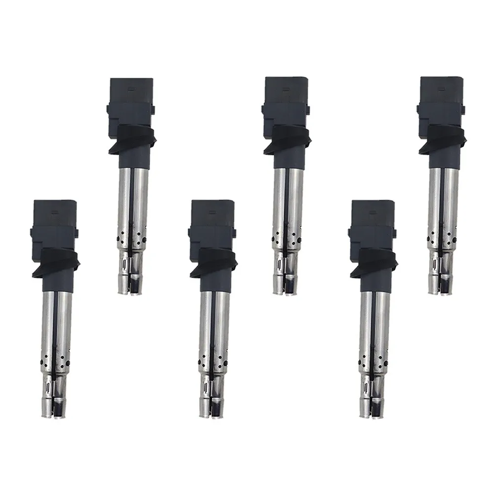 Bobina de encendido para coche, accesorio compatible con VW Golf R32 Touareg Phaeton T5 AUDI A3 TT 3,2 022905715B 036905715G 036