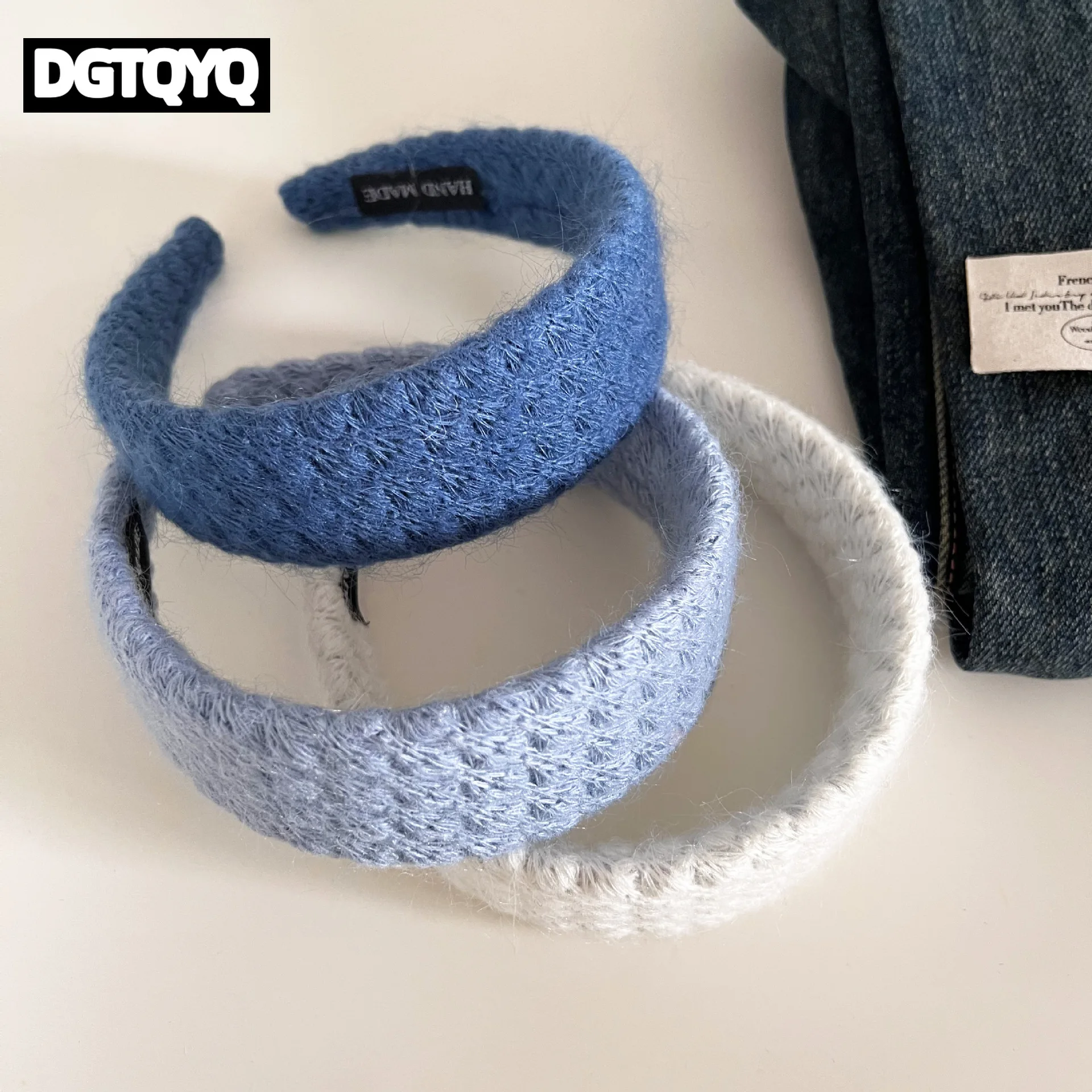 

1 Pcs Ladies' Hair Band Korean Autumn Winter Dopamine Sweet Kawaii Simple Versatile Hair Hoops High-quality Hair Accessories