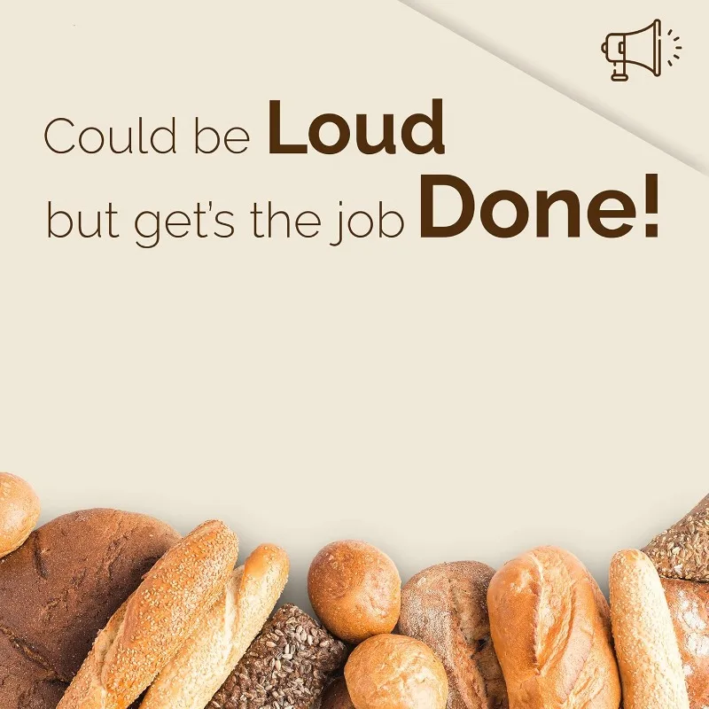 آلة خلط الخبز الكاملة مع خطاف - عجن الخبز وصانع العجين - خلاطات آلة العجن #6