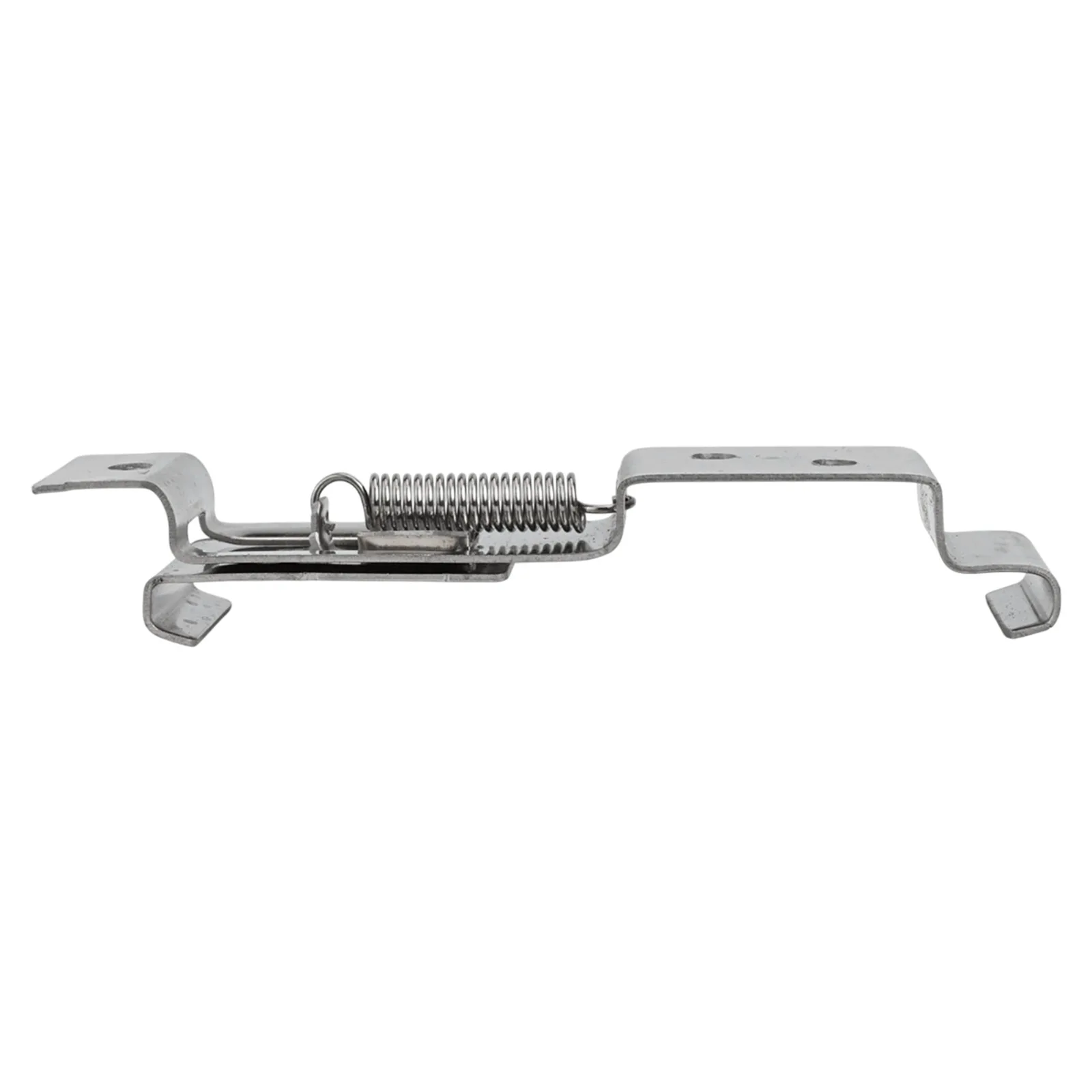 Stainless Steel Car License Plate Holder Bracket Frame Clamp Set of 8 with Spring Loaded Mechanism for Vehicle Use