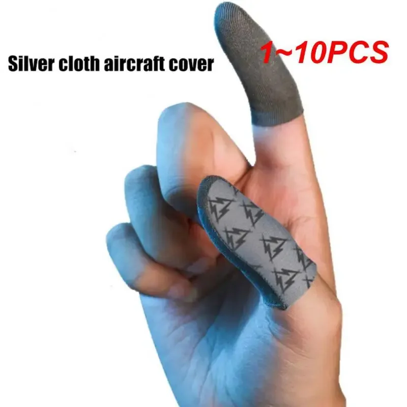 Finger Sleeve Gaming Controller for PUBG Mobile Game Finger Covers Breathable Anti Sweat Skid Screen Fingertip Gloves