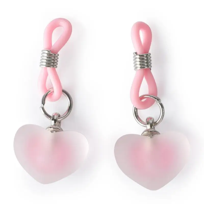 1 Pair Women Silicone Nipple Clamps Chest Clitoris Stimulation Small Bell Breast Clips Sex Toys For Women #1