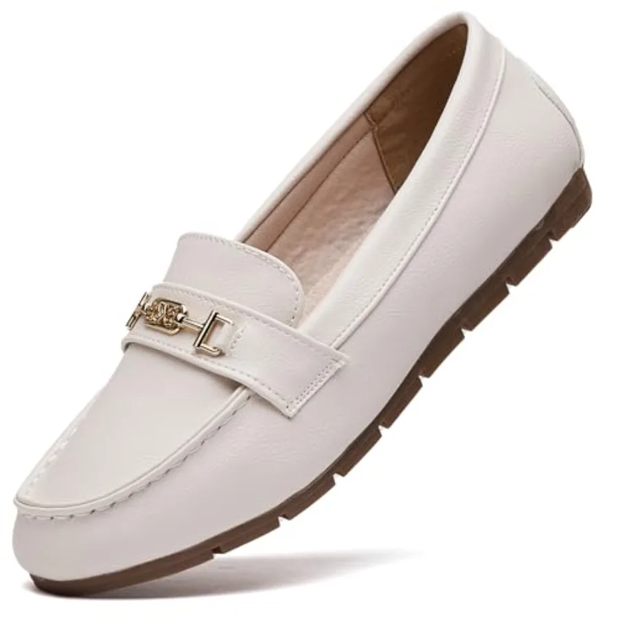 

DeYashopin Women's Loafer Shoes Leisure Slip On Work Shoes Comfort Walking Flats