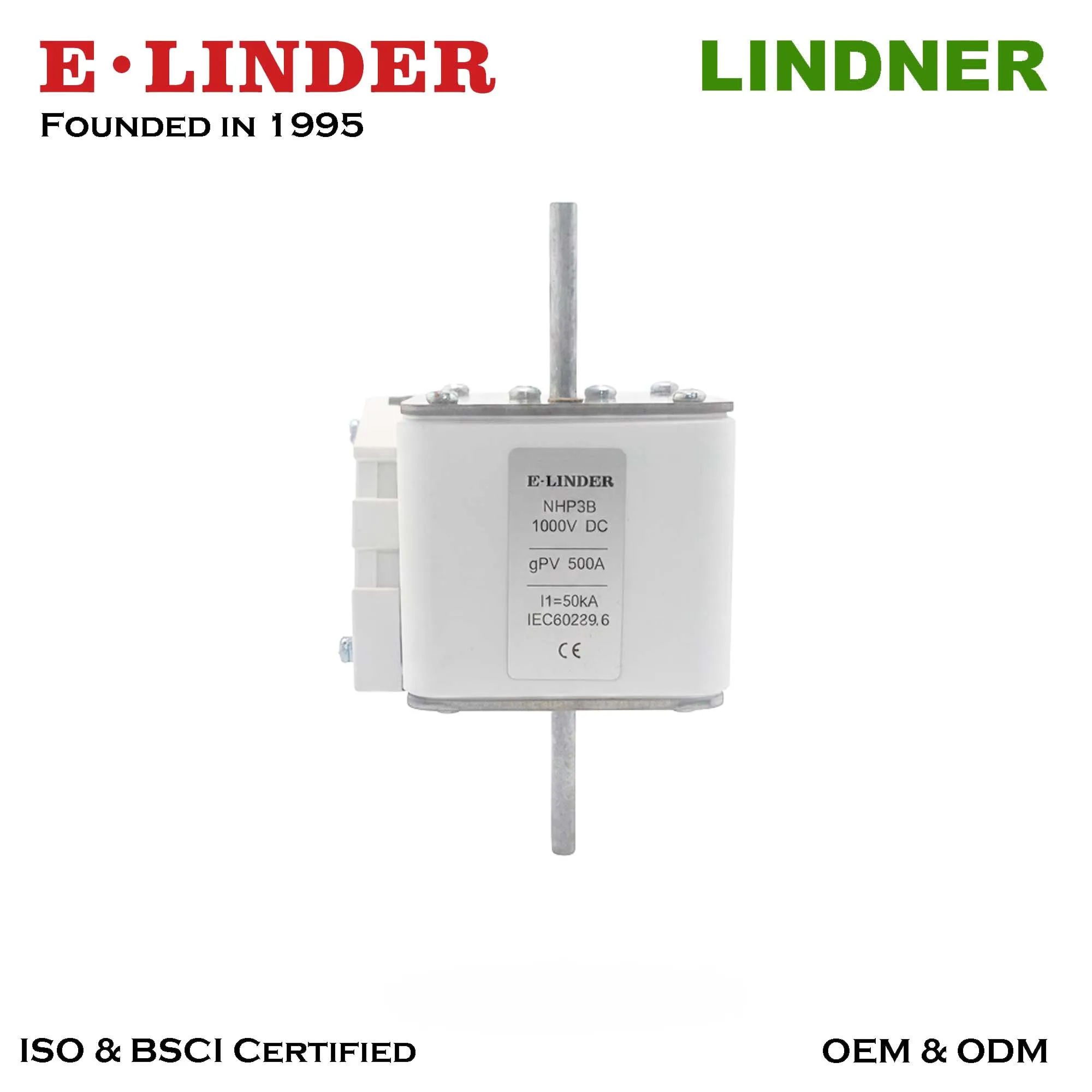Energy storage 1250V high capacity fast fuse 2500A semiconductor power equipment protector
