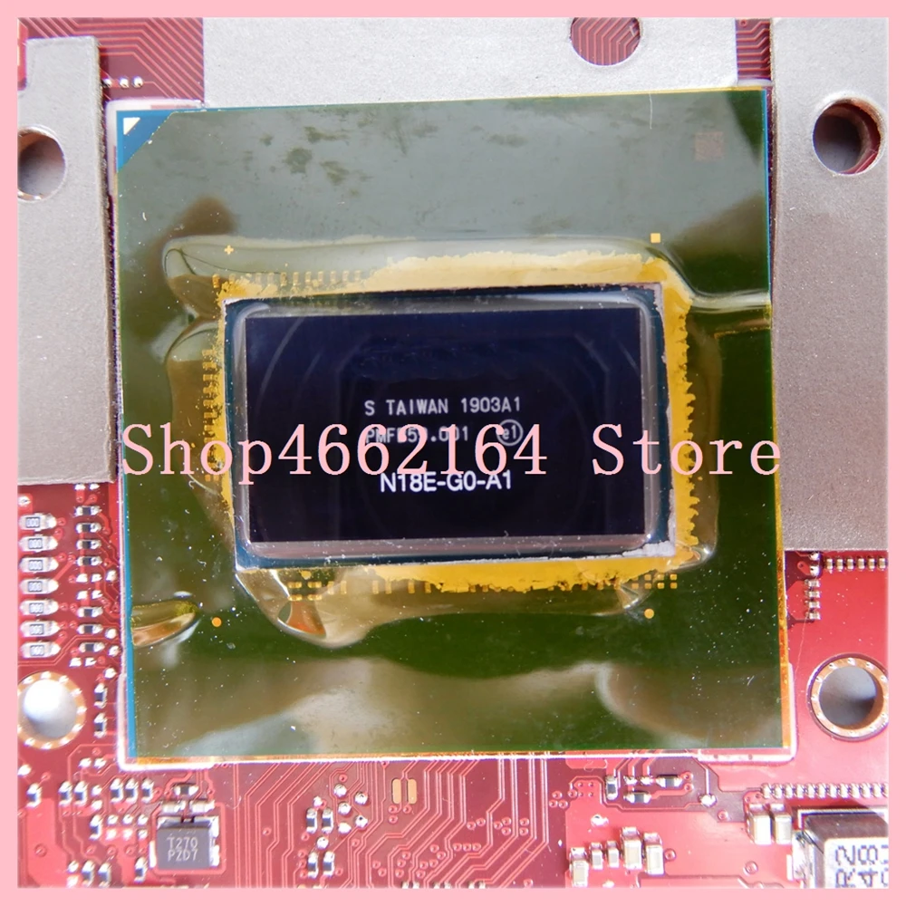 Imagem -03 - Placa-mãe Portátil para Asus Zephyrus Gu502du Gu502du Gu502d Gu502 Cpu Gtx1660ti-v6g Gpu 8gb de Ram R73750h