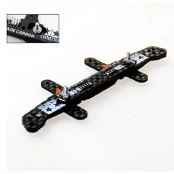 Grifo de resorte 95257 de 3mm de espesor, Compatible con Pteris, fibra de carbono, soporte delantero/trasero, Tamiya Mini 4WD, h