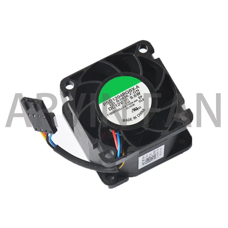 1pcs PSD1204PQBX-A R210 Server Fans 0T705N 0N229R 40 * 28 Server Inverter Axial Cooling Fan