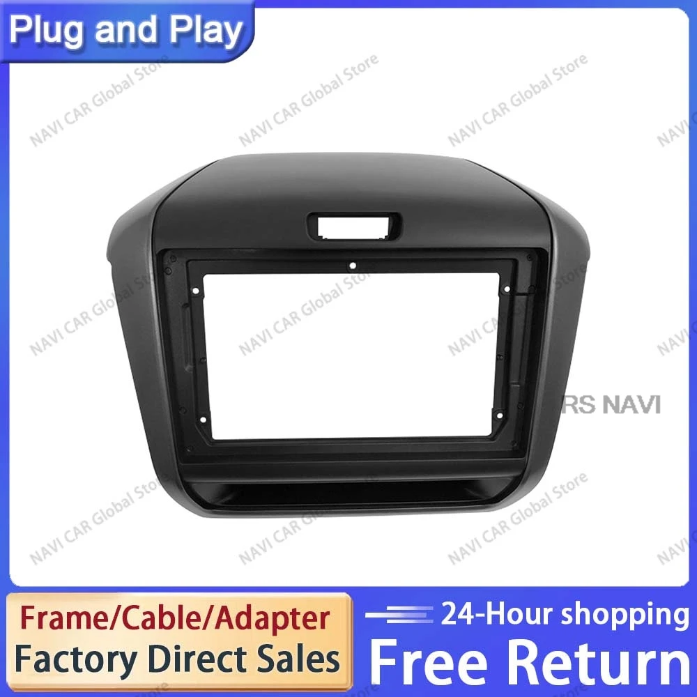 NAVI 9 Inch 2 Din Car Auto Radio Multimedia fascia For Honda AMAZE 2018 Car Dvd Frame Refitting Panel Dash Mount Installation