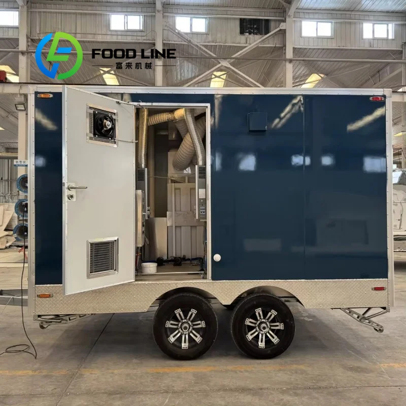 Portable Bathroom Trailer for Sale with Mobile Toilet Unit near Me Towable Luxury Restroom Transport for Your On the Go Use