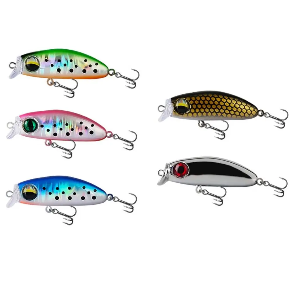 High Quality ABS Fishing Lure 5 Colors Fishing Accessories Tackle Lures 2.5g 35mm Fish Bait