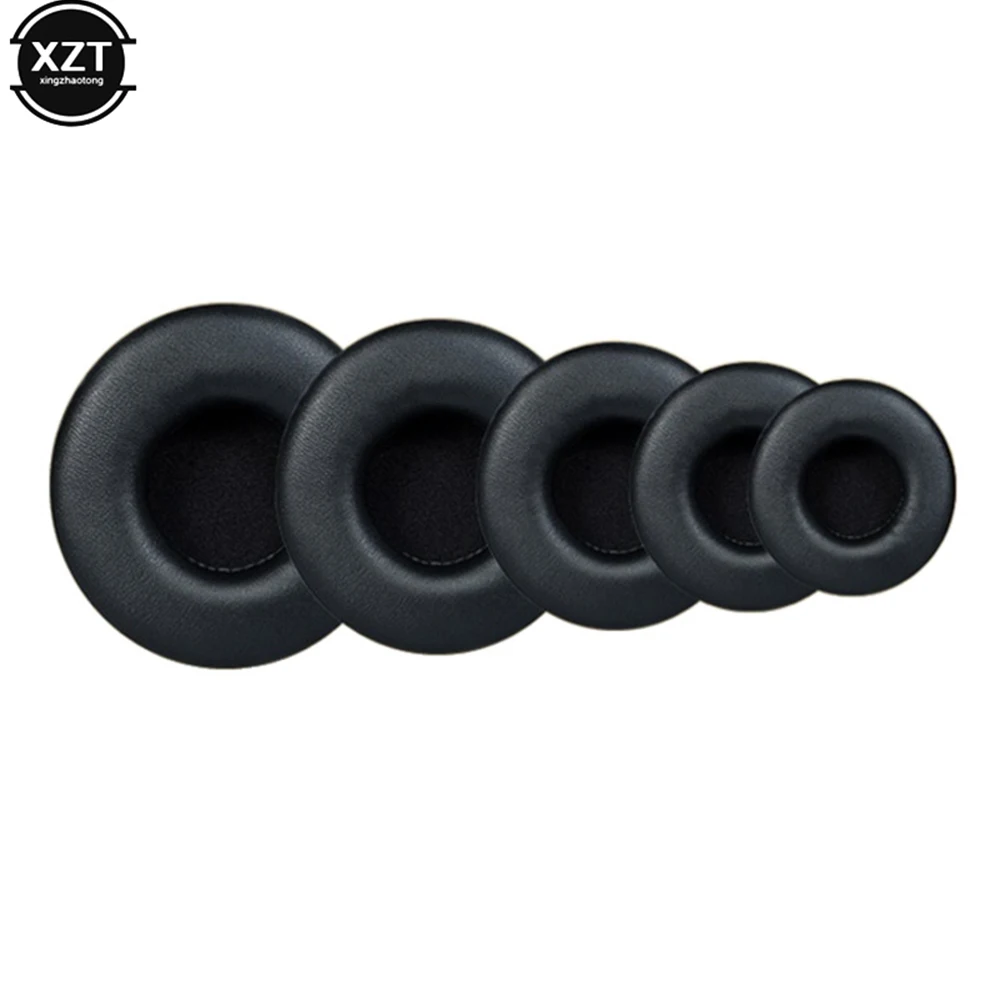 1pc Universal Earphone Cover 45 55 65 70 75 80 90 100mm Ear Muffs Earphone Sponge Cover Round Ear Cover