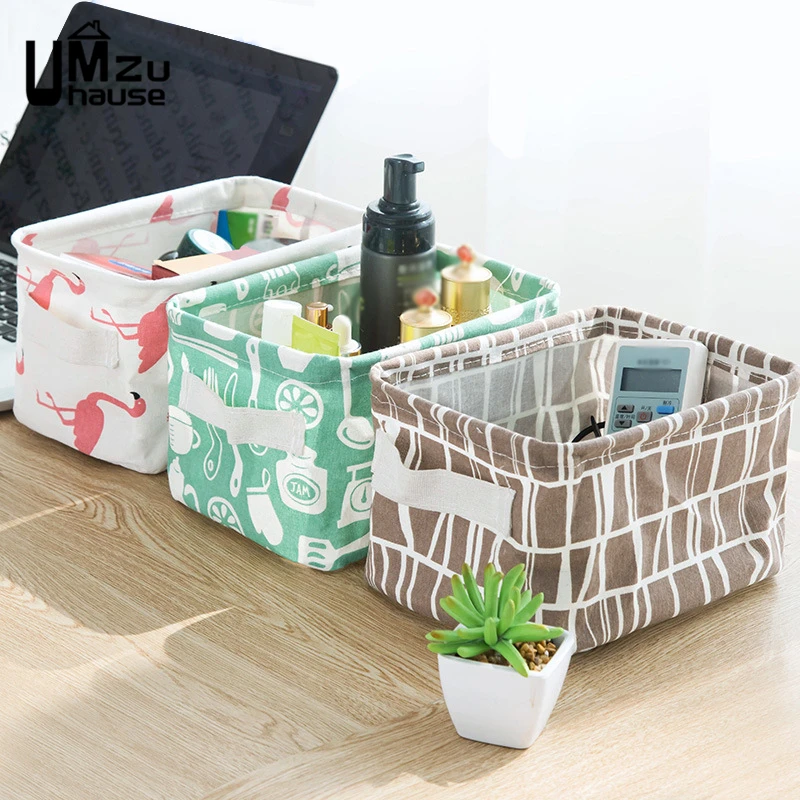 Underwear Socks Box Bra Cosmetic Makeup Sundries Storage Collapsible Basket Desk Desktop Bins Wardrobe Closet Drawer Organizers