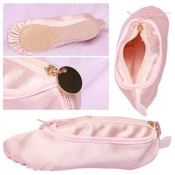 Ballet Shoe Personalized Makeup Bag Pink Cosmetic Organizer Bag Creative Portable Cosmetic Pouch for Lipstick Eyebrow Eyeliner