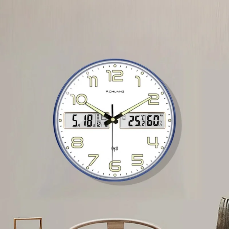 

Fitment Bedroom Wall Clock Living Room Study Home Decor Minimalism Silence Wall Clock Modern Roundness Reloj De Pared Sala