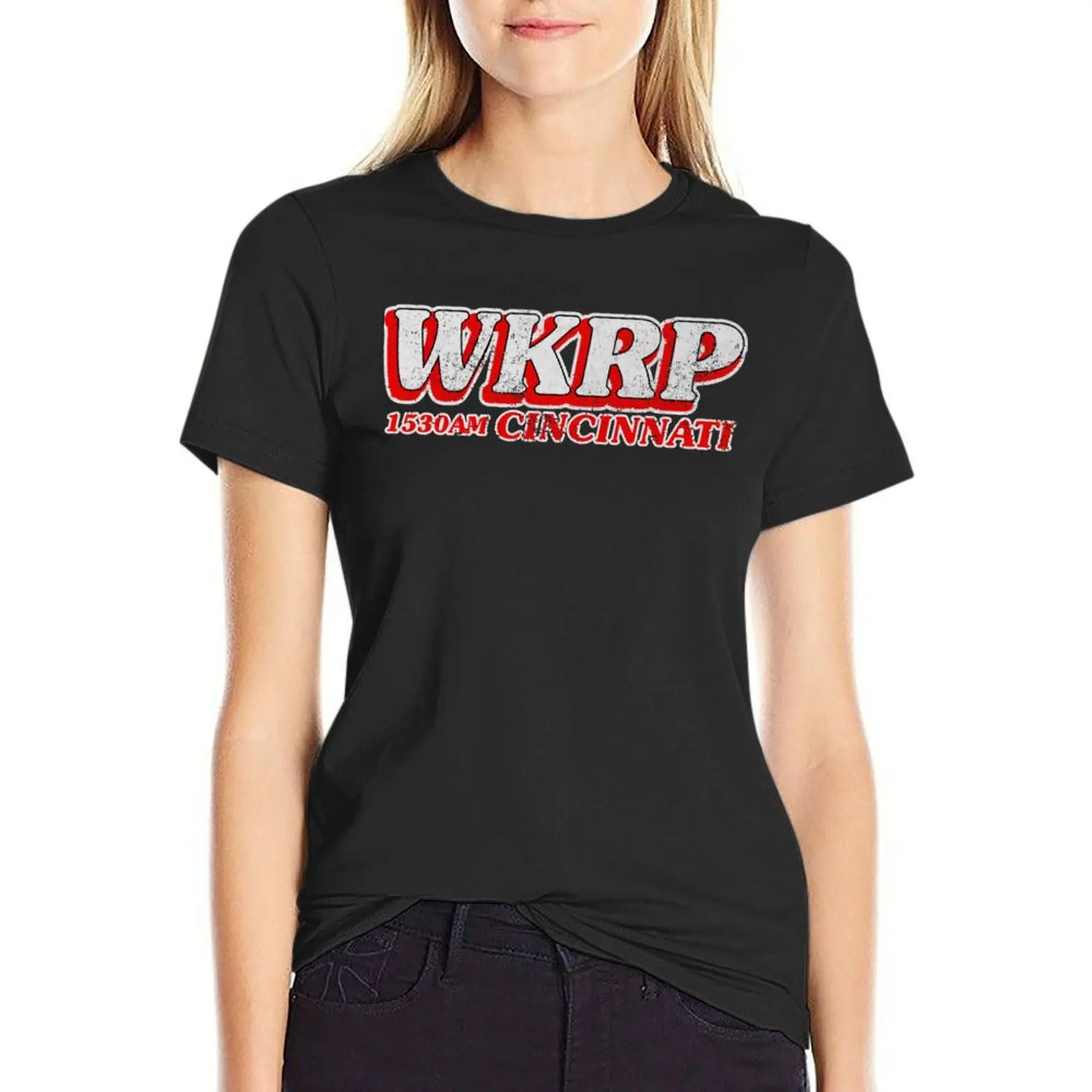 

WKRP In Cincinnati T-Shirt customs cute clothes quick drying western t-shirt dress for Women