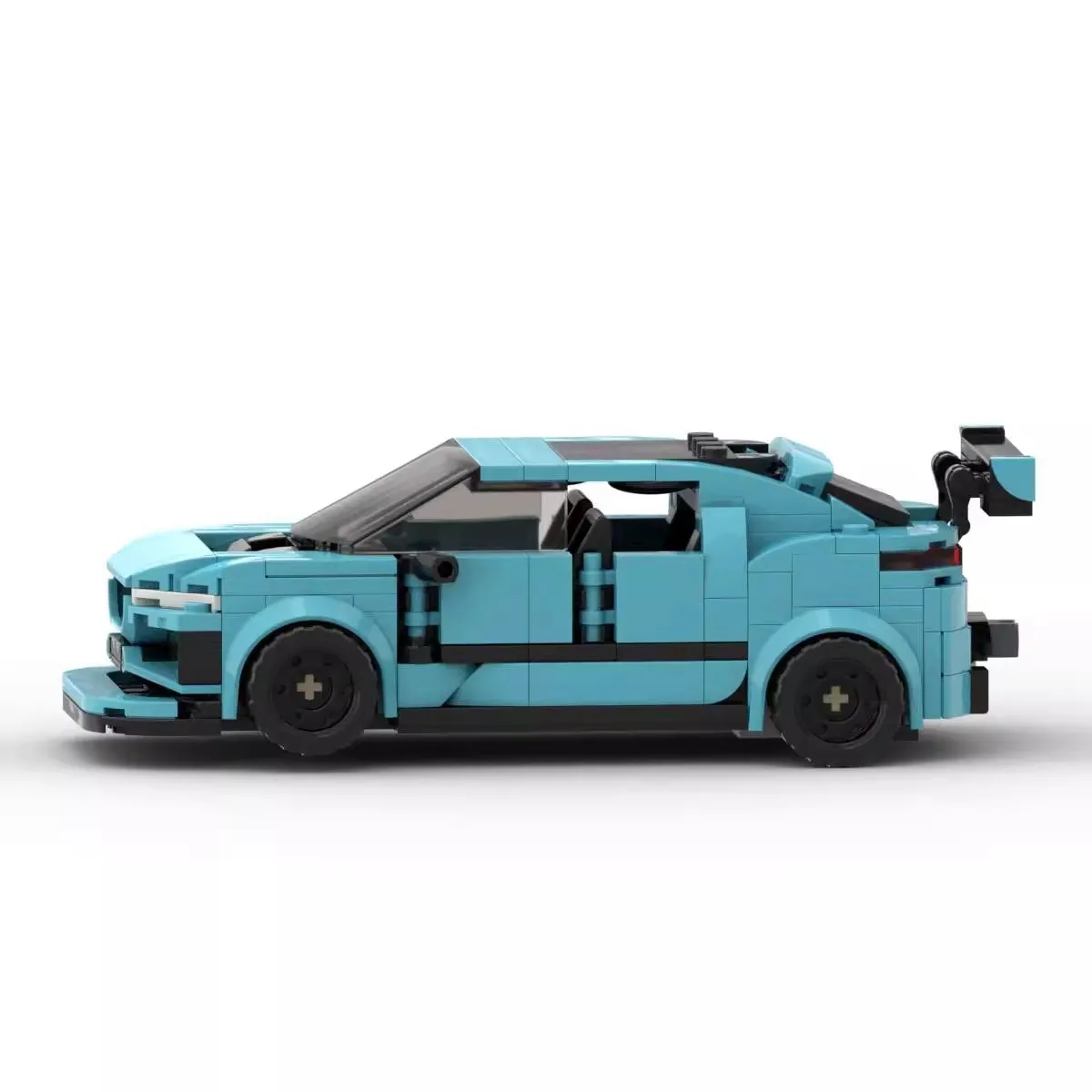 MOC Technical Car SUV Jaguared iPace and Trailer Vehicles Speed Champions Truck Fit 76898 Sets Building Blocks Kid Toys Boy Gift