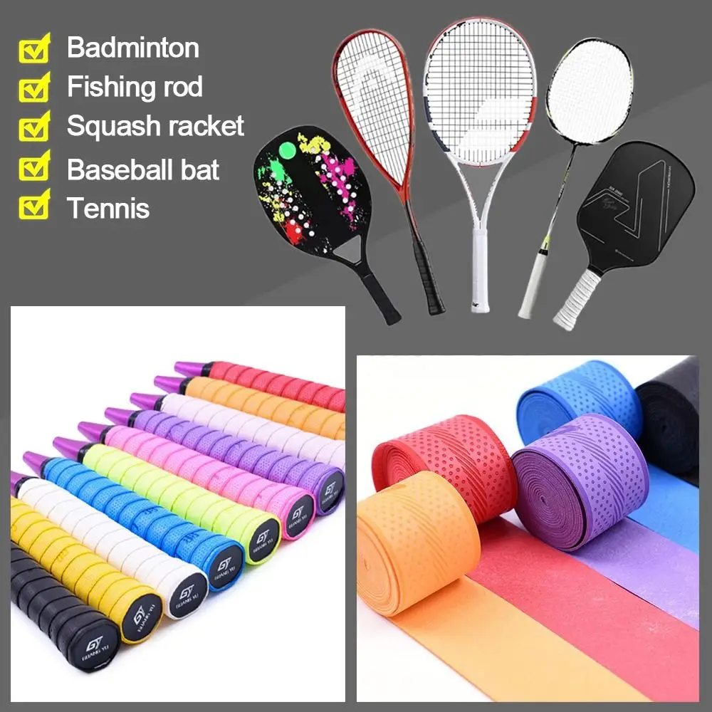 New Thickened Sport Fishing Rod Sweatband Anti-Slip Sweat Tape Wraps Badminton Tennis Racket Grip Tape