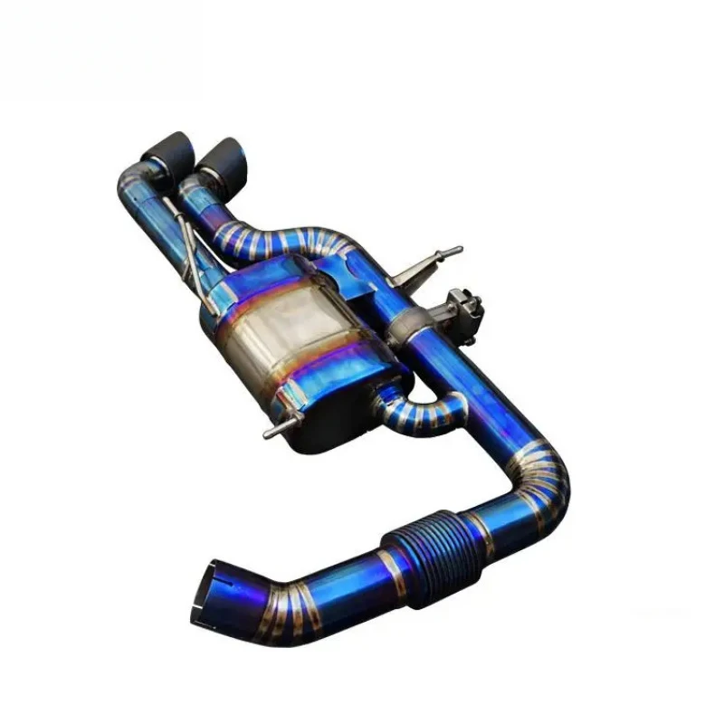 Peormance Titanium Racing Sport Car Electric  Exhaust Catback System for  I8 Exhaust  Pipe