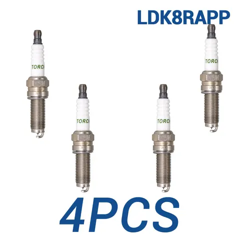 2-8 шт. двойных платиновых свечей TORCH LDK8RAPP OE212 3707200F0000A, совместимых с FENCON 500 580 1.5T SFG15TA VOYAH SFG15TR