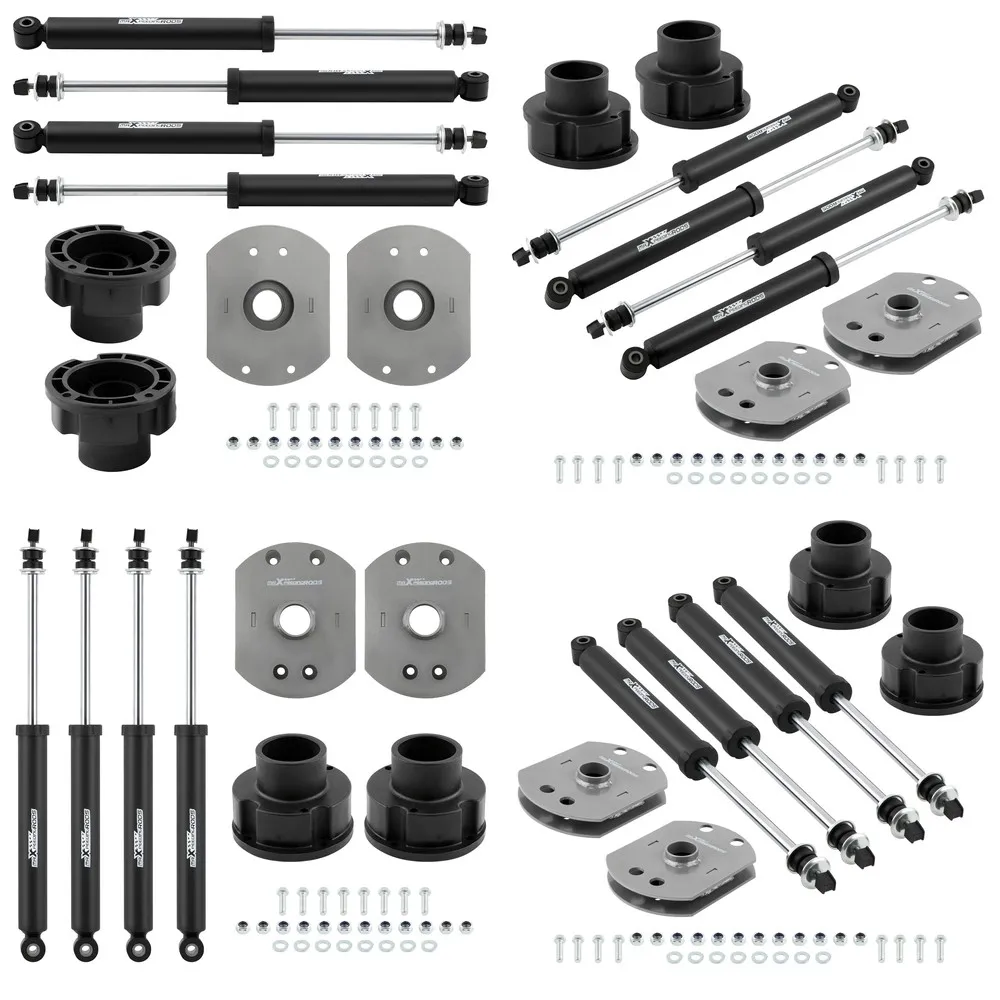 

2.5" Front 1.5" Rear Lift Kit for Ram 2500 4WD 2014-2022, Heavy-Duty Coil Spring Spacers