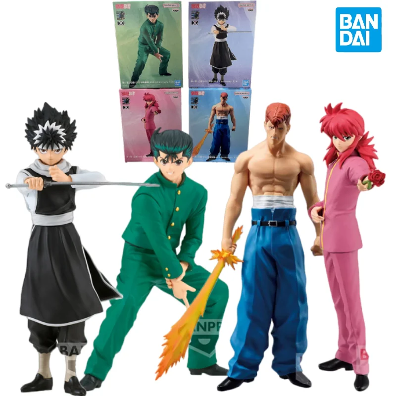 

Фигурка героя мультфильма «Hakusho», 30 юбилей, Yuusuke Urameshi Kuwabara Kazuma, фигурка героя мультфильма Kurama
