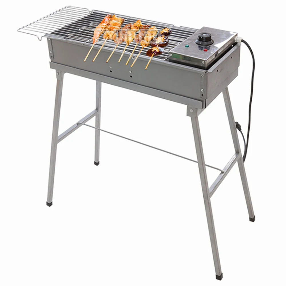 Charcoal Barbecue Grill Portable Folding BBQ Machine Camping Stainless Steel Asadores Electricos