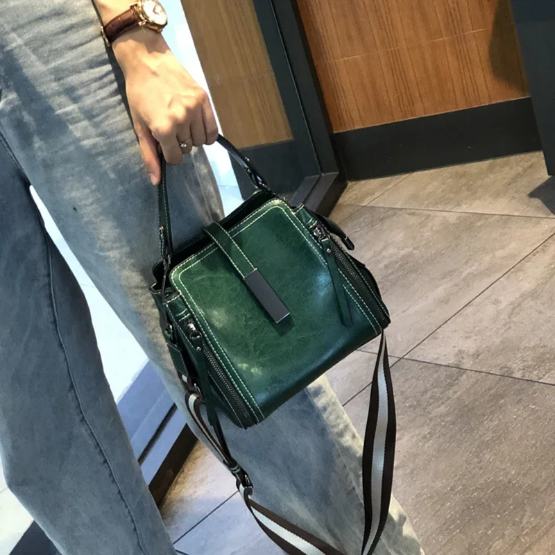 Shoulder Bag Summer Women Handbags Evening Red Small Square Purse Female Genuine Leather Luxury Women's Mini Crossbody Bags New